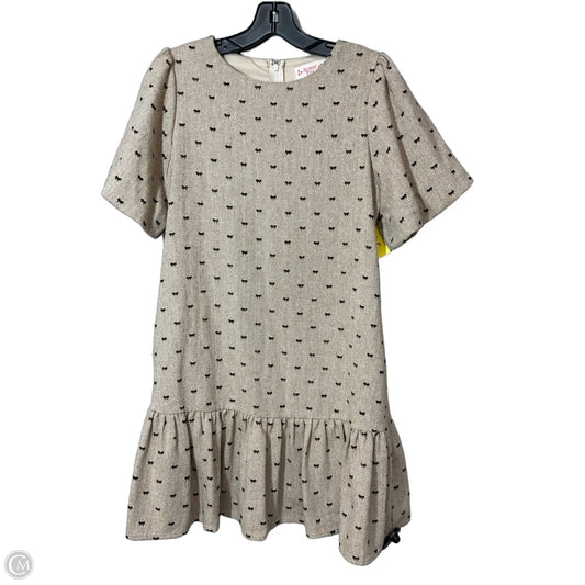Dress Casual Short By Almost Pink In Tan, Size: S