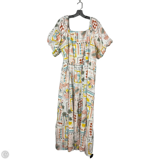 Dress Casual Maxi By Cmb In Multi-colored, Size: 3x