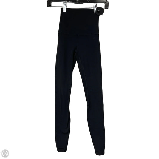 Athletic Leggings By Lululemon In Black, Size: Xs