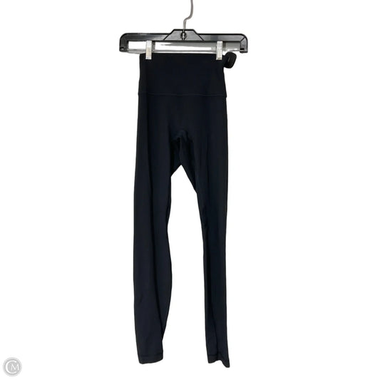 Athletic Leggings By Lululemon In Black, Size: Xs