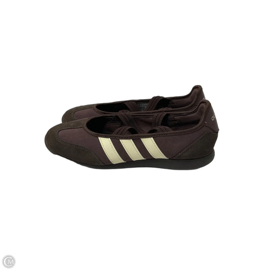 Shoes Athletic By Adidas In Maroon, Size: 9.5