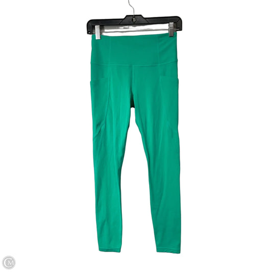 Athletic Leggings By Athleta In Green, Size: S