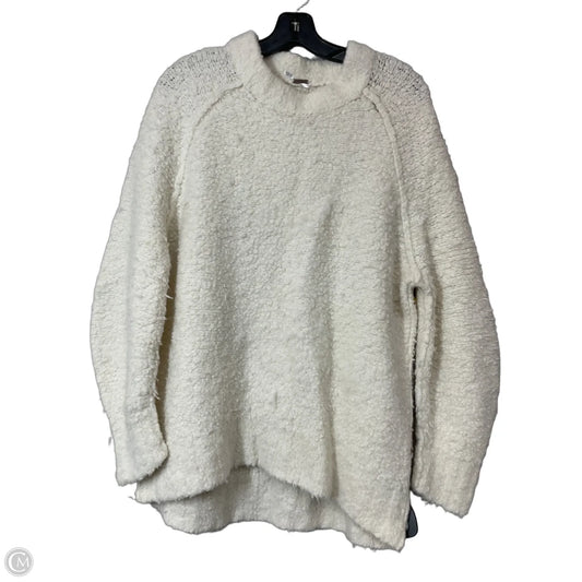 Sweater By Free People In White, Size: Xs
