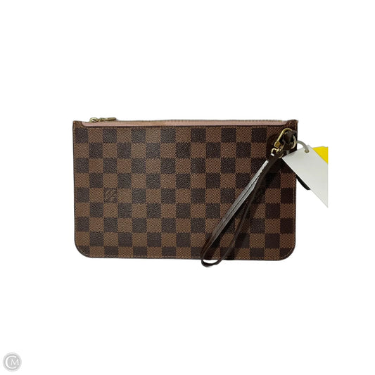 Wristlet Luxury Designer By Louis Vuitton, Size: Large