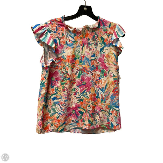 Top Sleeveless By Flying Tomato In Multi-colored, Size: S