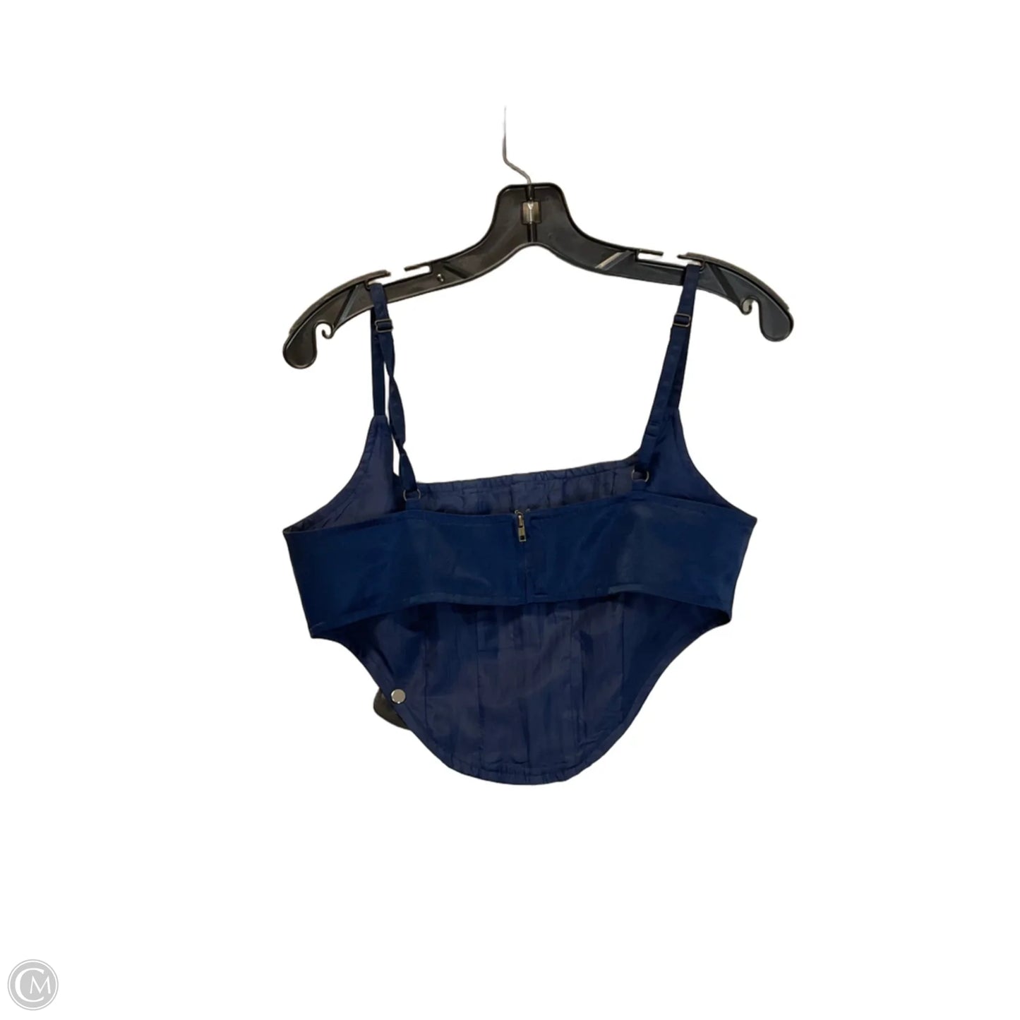 Top Sleeveless By Clothes Mentor In Blue, Size: M