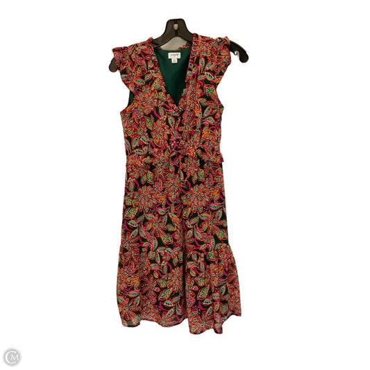 Dress Casual Short By J. Crew In Orange & Pink, Size: 0