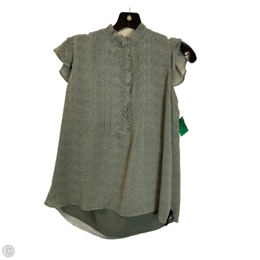 Top Sleeveless By Adrianna Papell In Green, Size: Xs