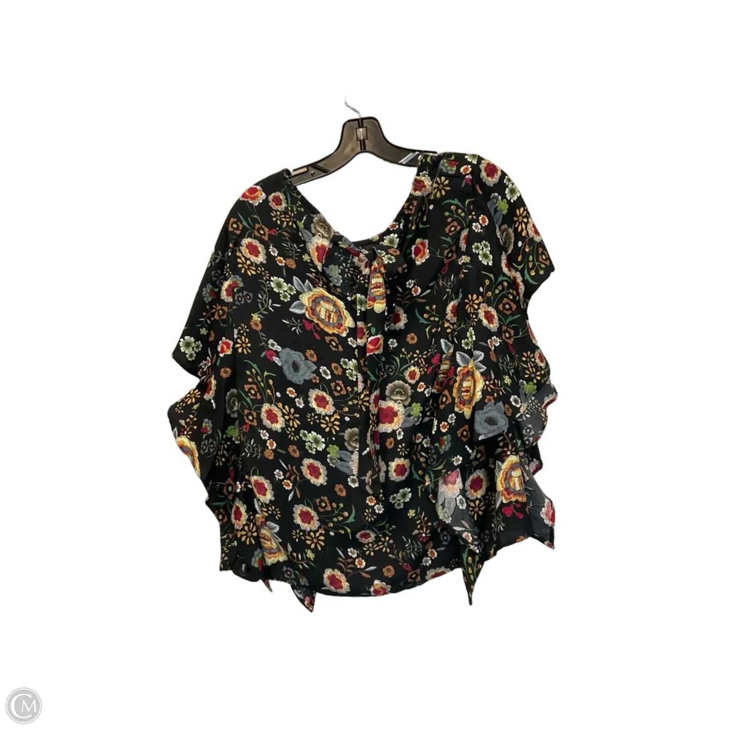 Top Short Sleeve By Umgee In Black, Size: M