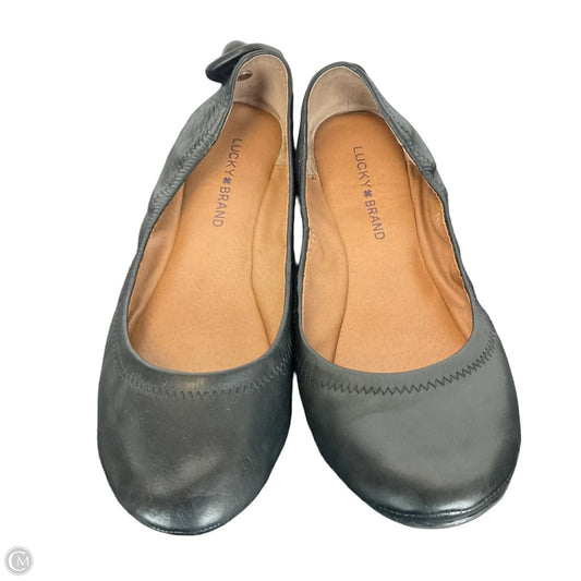 Shoes Flats By Lucky Brand In Black, Size: 9