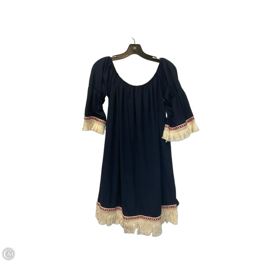 Dress Casual Short By Flamingo Urban In Blue, Size: S