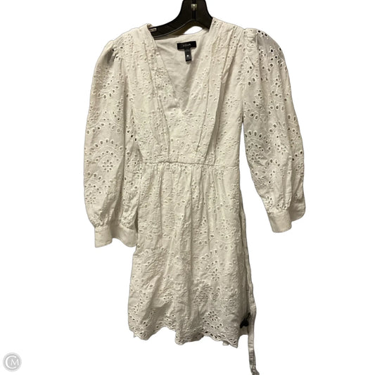 Dress Casual Short By Aqua In White, Size: Xs