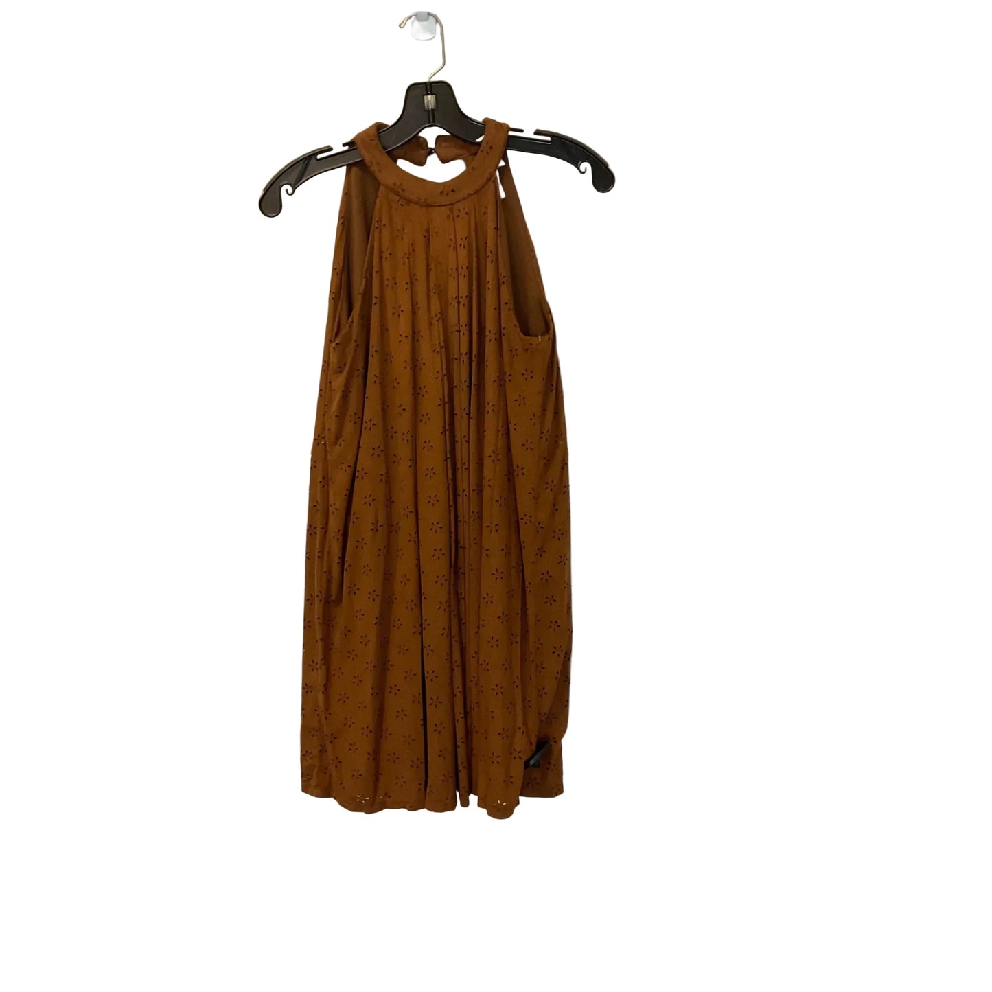 Dress Casual Short By Earthbound In Brown, Size: M