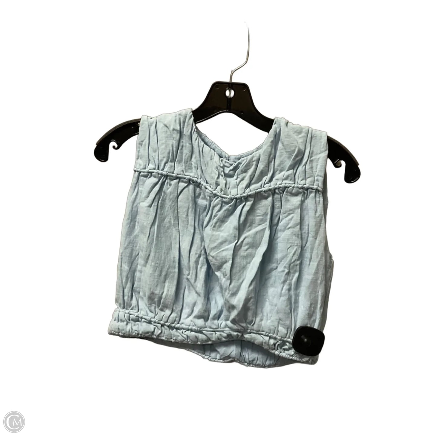 Top Sleeveless By Free People In Blue, Size: L