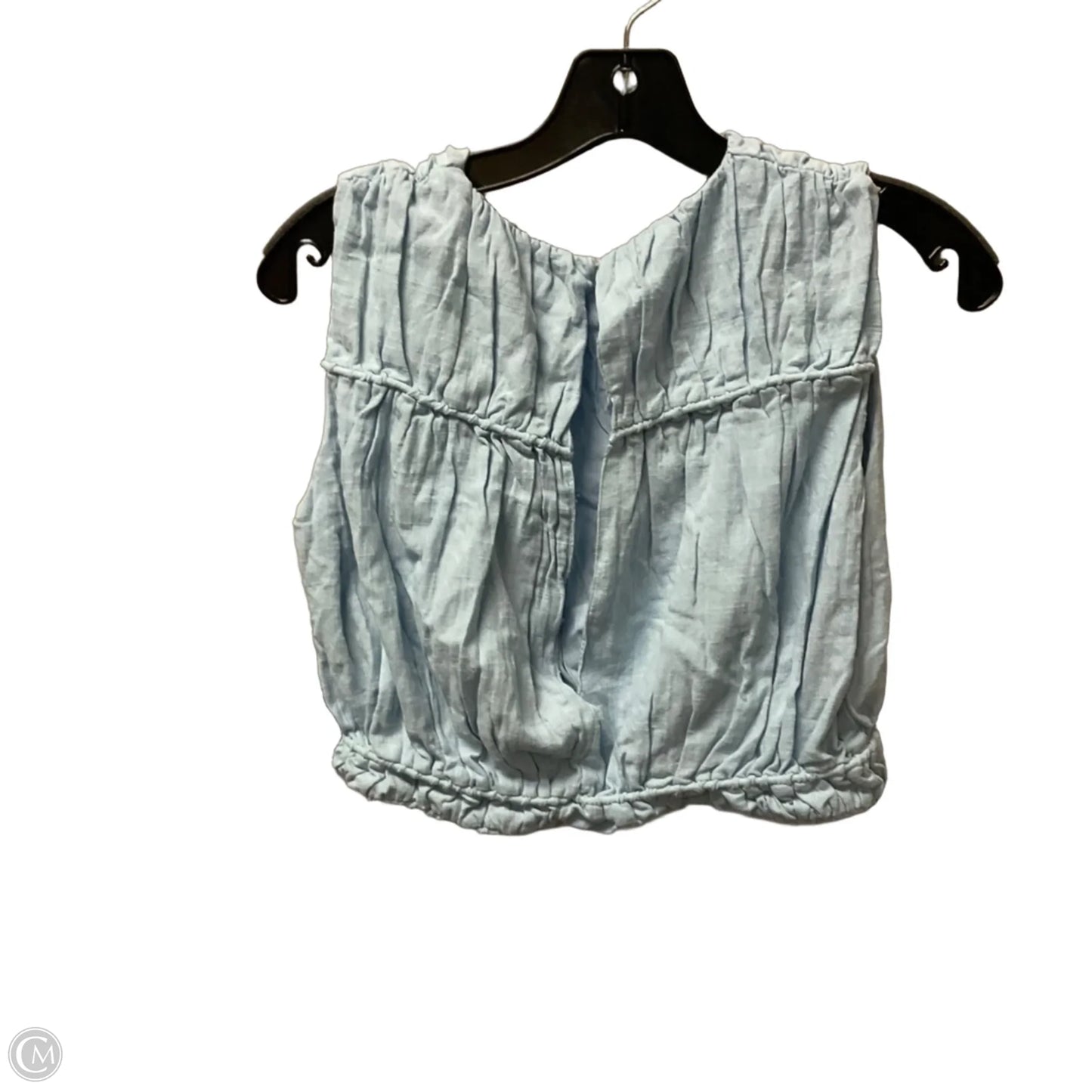 Top Sleeveless By Free People In Blue, Size: L