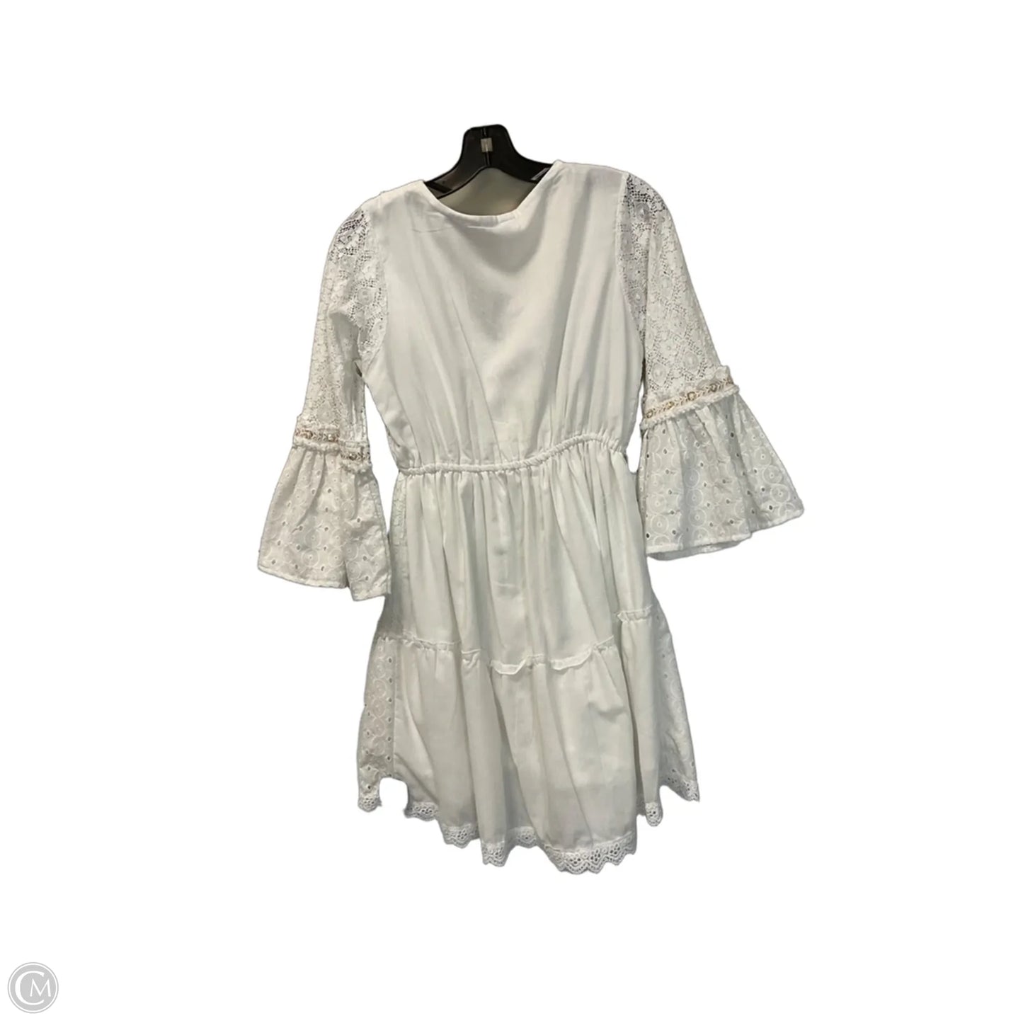 Dress Casual Short By Clothes Mentor In White, Size: S