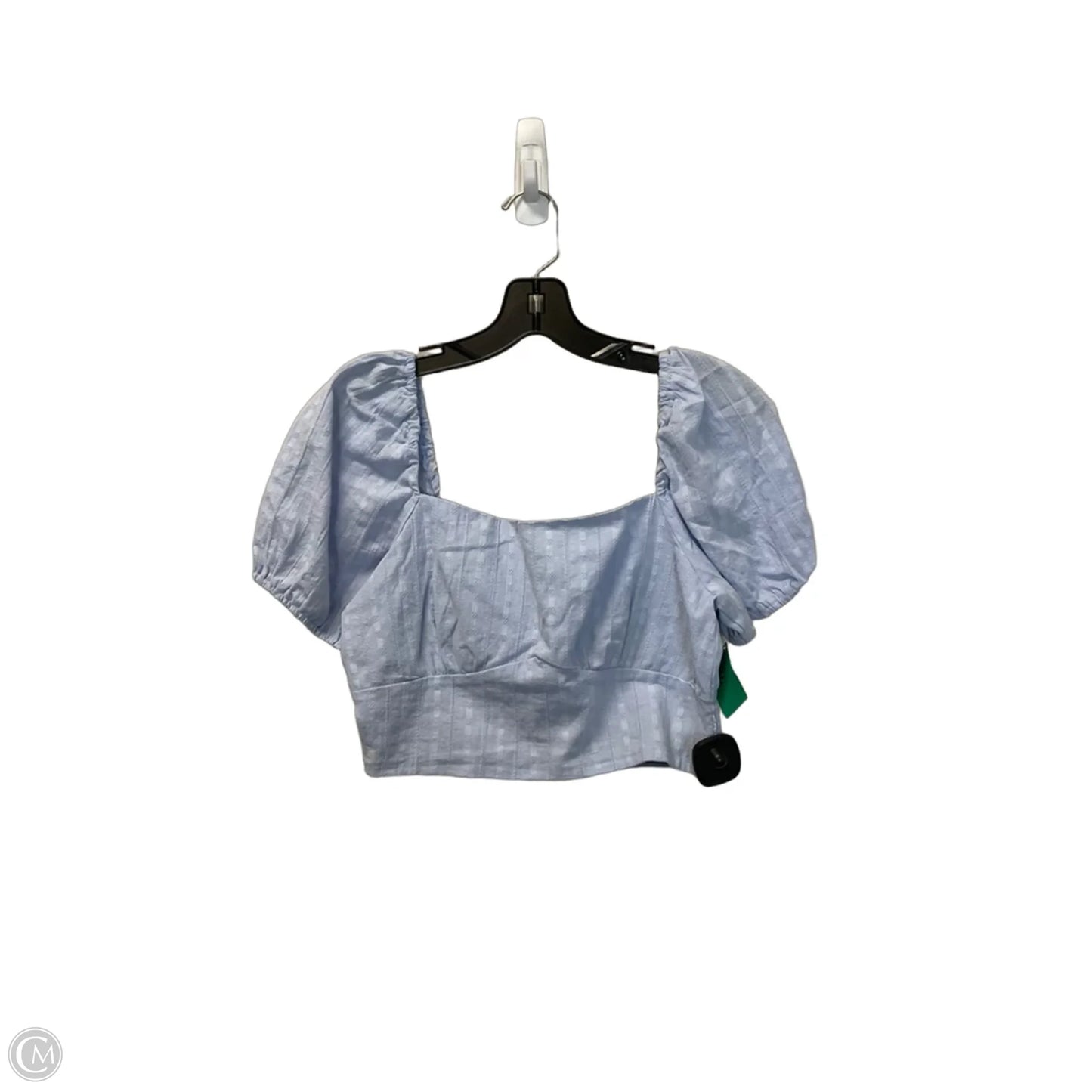 Top Short Sleeve By Hyfve In Blue, Size: M