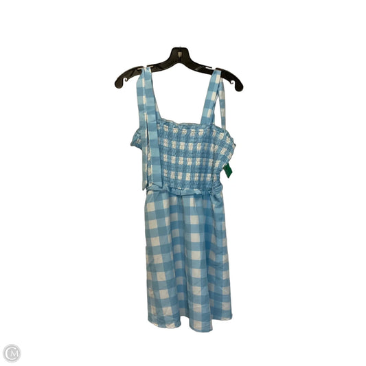 Dress Casual Short By As U Wish In Blue, Size: L