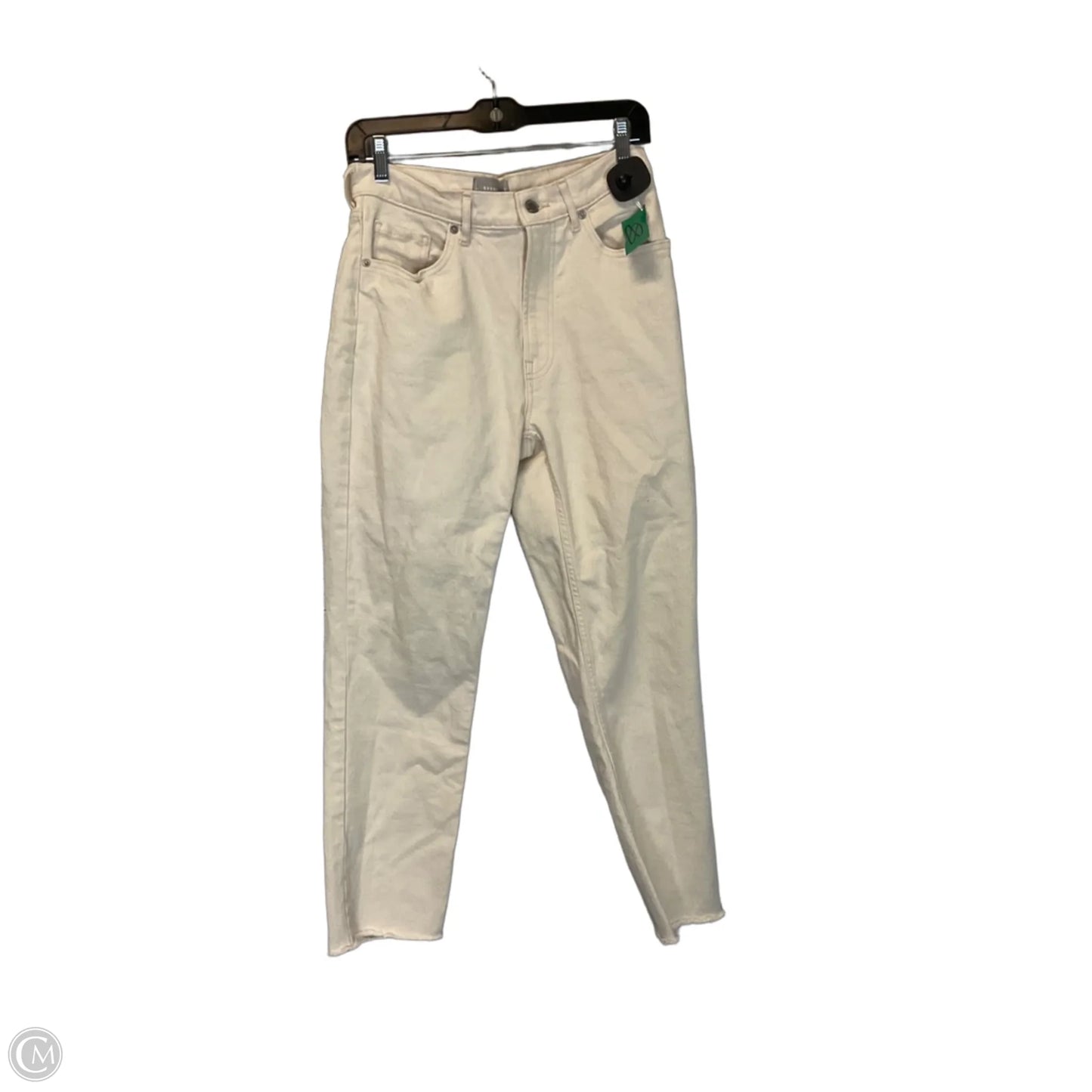 Jeans Straight By Everlane In Beige, Size: 4
