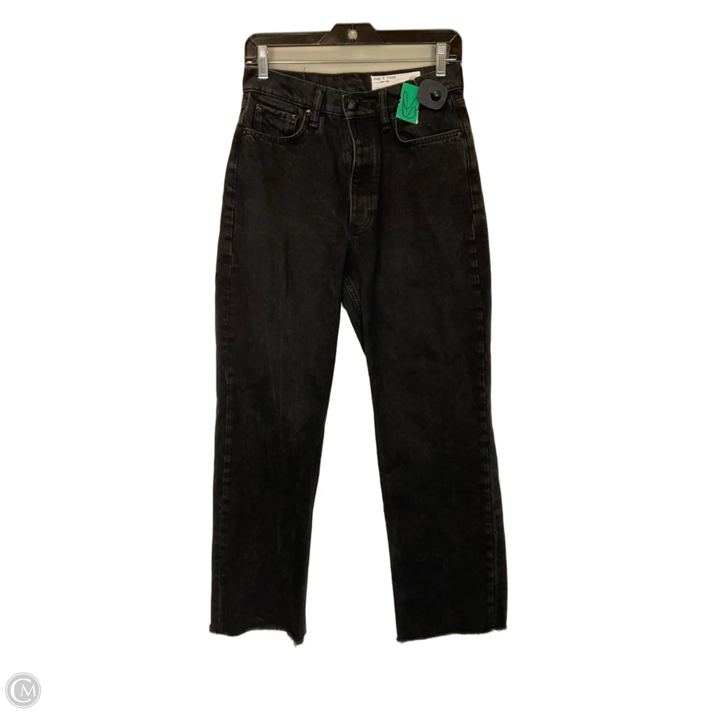 Jeans Straight By Rag And Bone In Black, Size: 4
