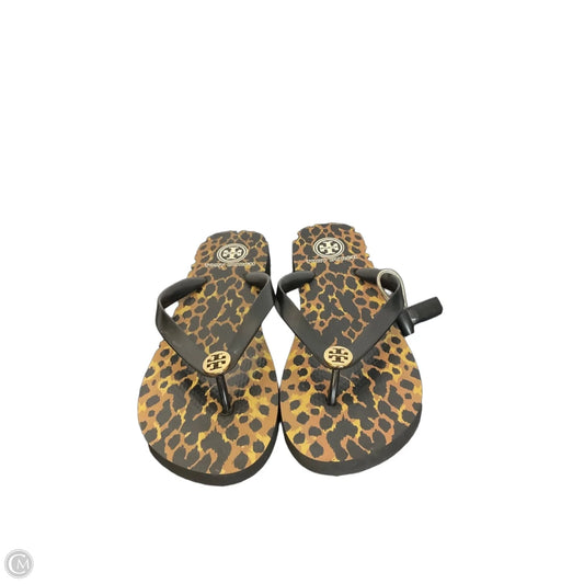 Sandals Designer By Tory Burch In Animal Print, Size: 9