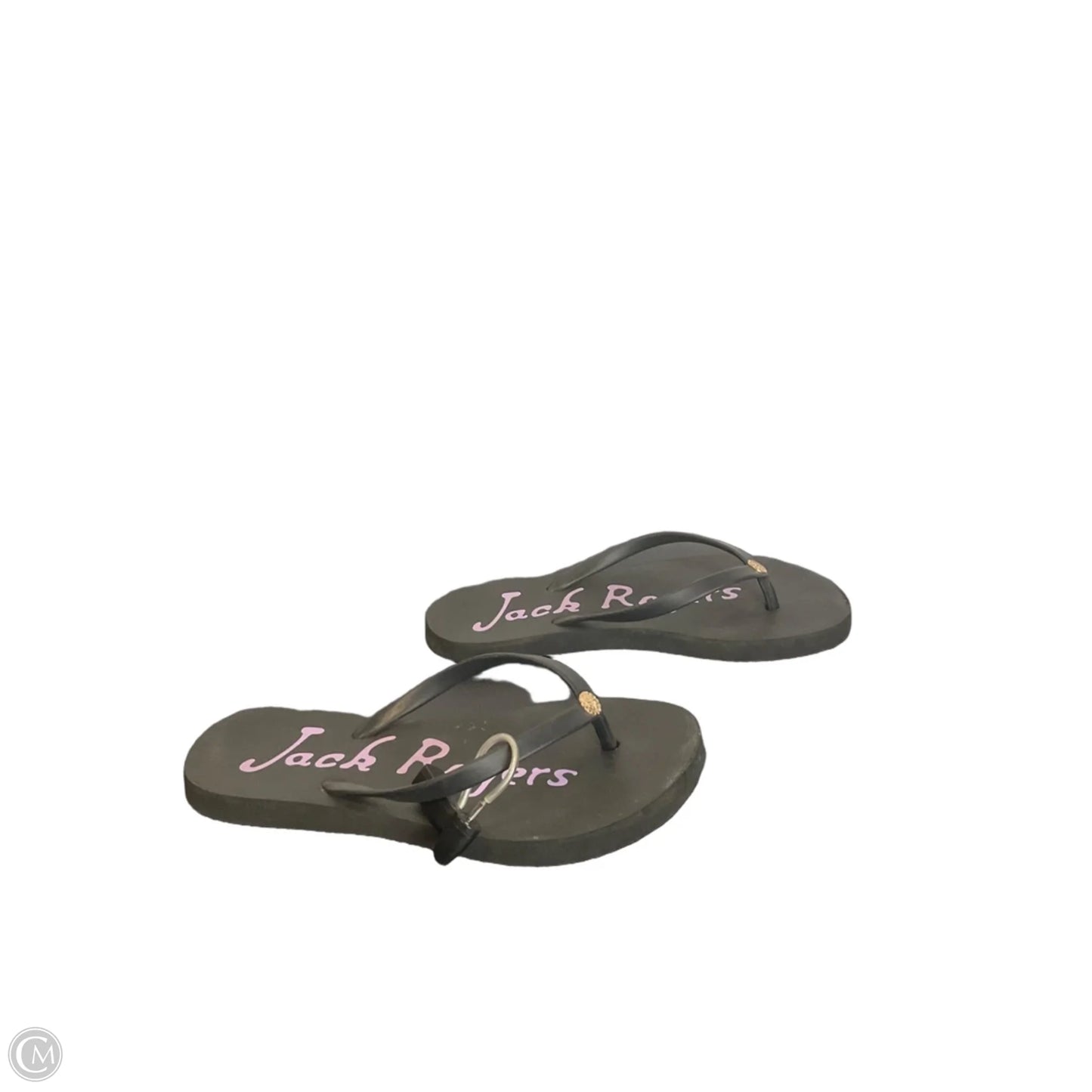 Sandals Flip Flops By Jack Rogers In Black, Size: 7
