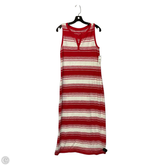 Dress Casual Maxi By Talbots In Red, Size: S