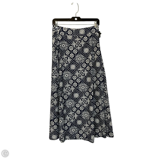 Skirt Maxi By Talbots In Blue, Size: S