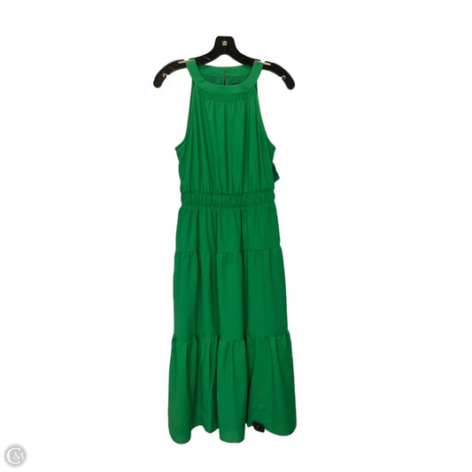Dress Casual Maxi By Ann Taylor In Green, Size: M