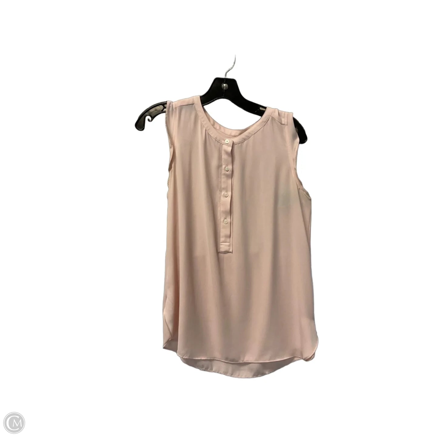 Top Sleeveless By Loft In Pink, Size: S