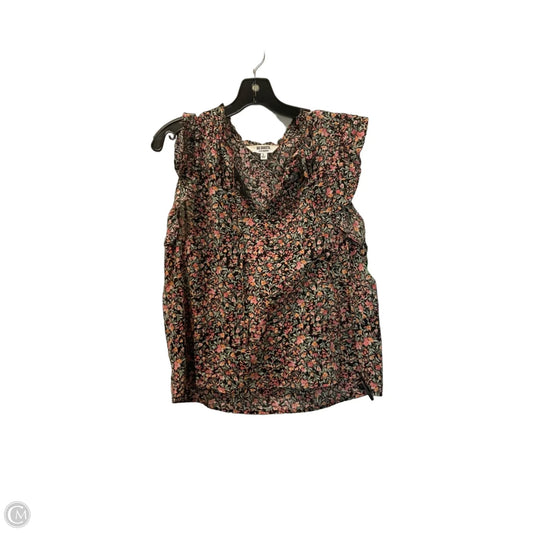 Top Sleeveless By Steve Madden In Tropical Print, Size: L