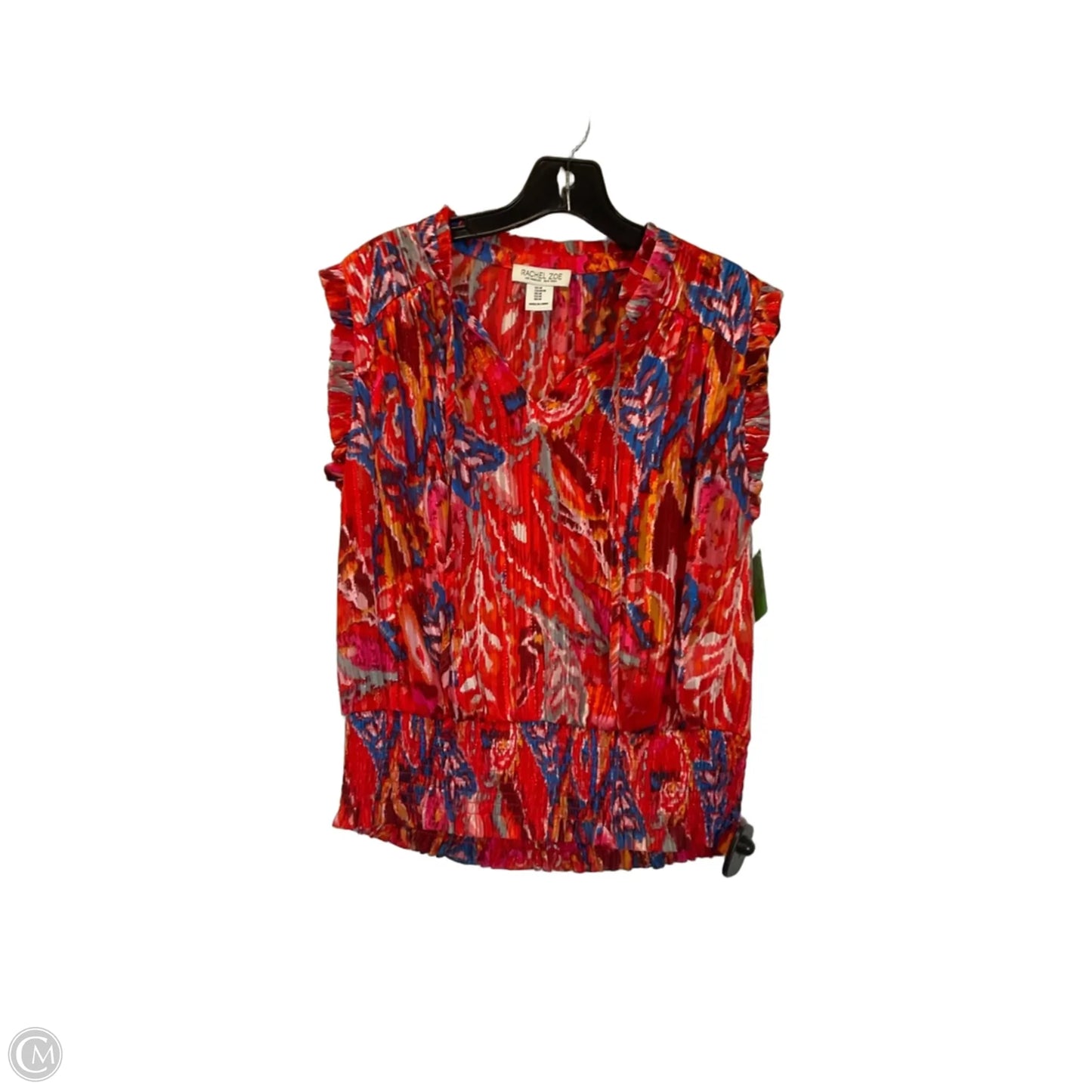 Top Sleeveless By Rachel Zoe In Red, Size: M