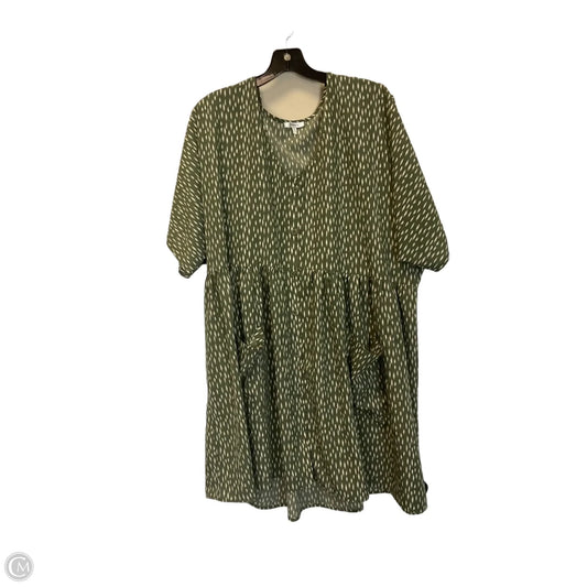Dress Casual Midi By Jodifl In Green, Size: 2x