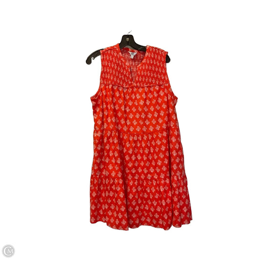 Dress Casual Midi By Crown And Ivy In Red, Size: L
