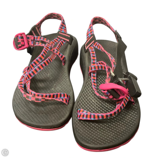 Sandals Sport By Chacos In Black & Pink, Size: 7