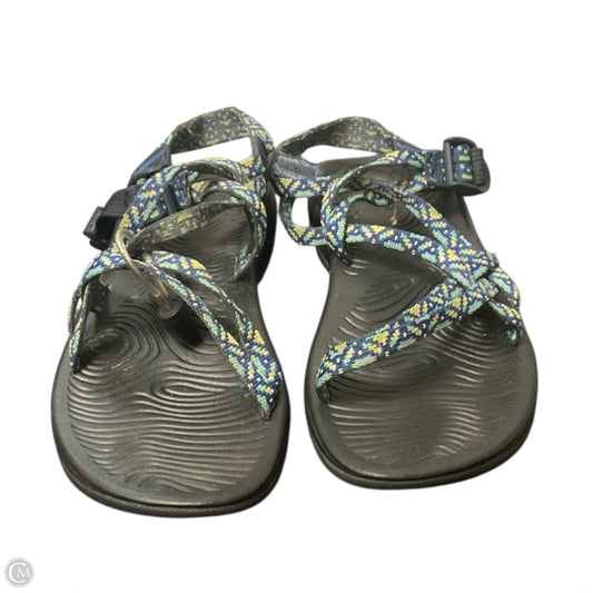 Sandals Sport By Chacos In Black & Blue, Size: 7