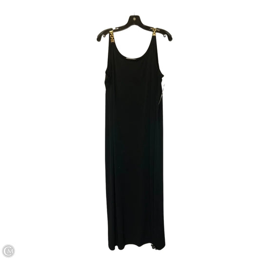Dress Casual Maxi By Michael By Michael Kors In Black, Size: Xl