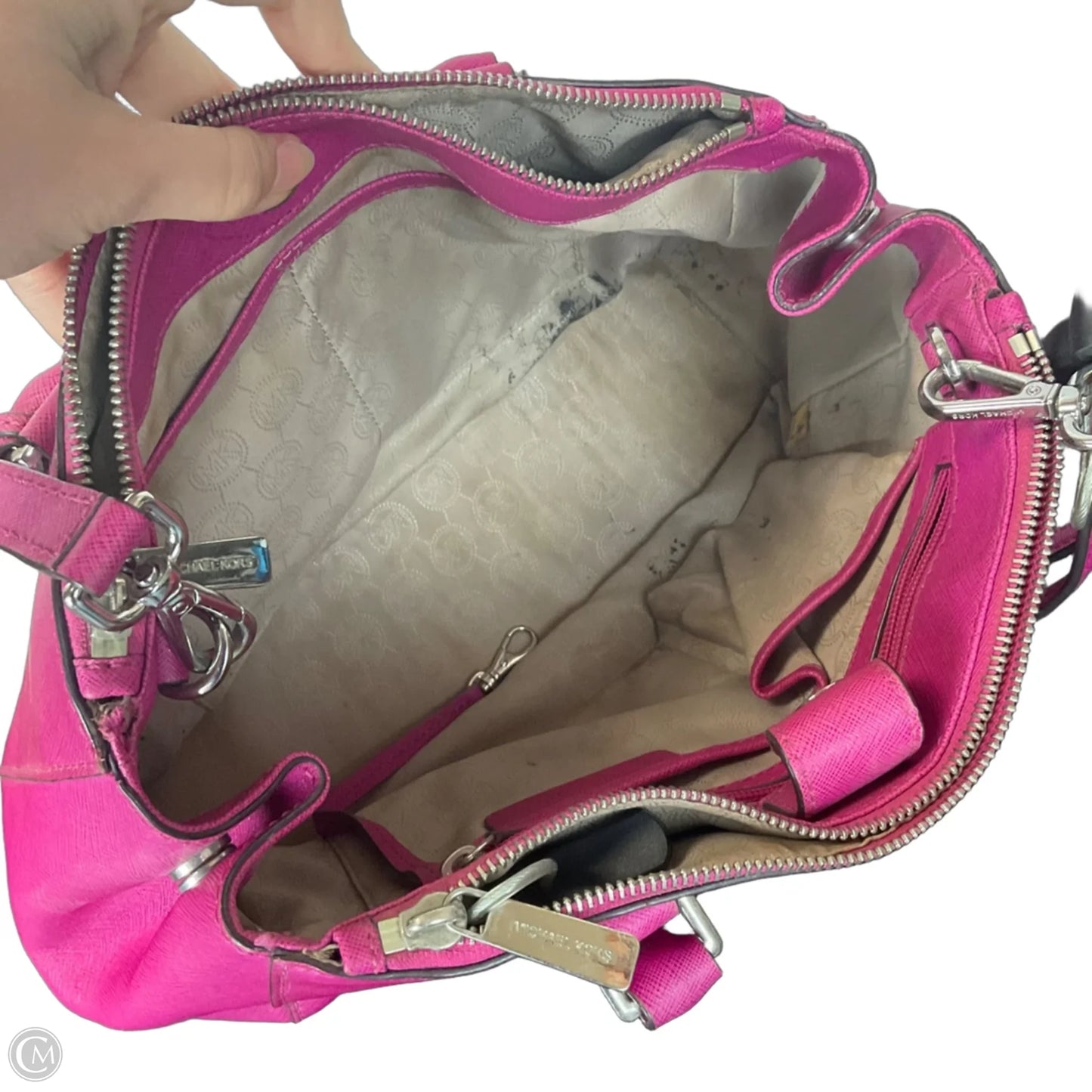 Handbag Designer By Michael Kors, Size: Medium