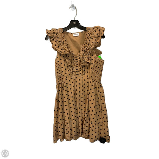 Dress Party Short By Vestique In Animal Print, Size: S