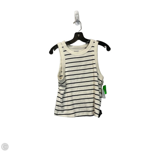 Top Sleeveless Basic By Old Navy In Cream, Size: L