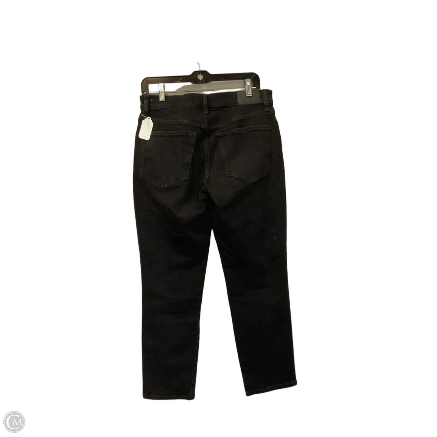 Jeans Straight By Madewell In Black, Size: 6