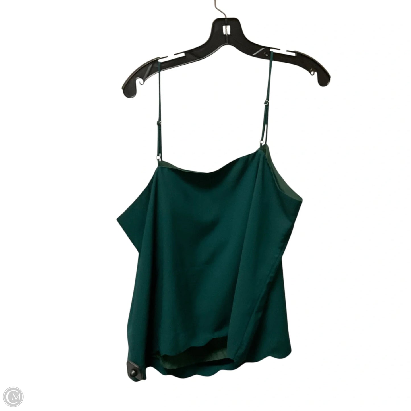 Top Sleeveless By J. Crew In Green, Size: L