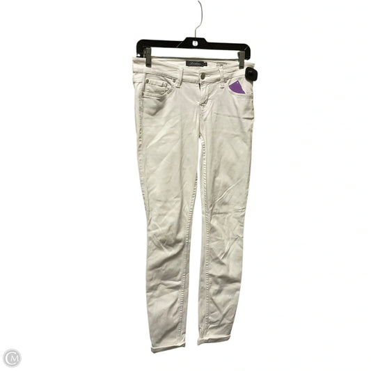 Jeans Skinny By Level 99 In White Denim, Size: 2