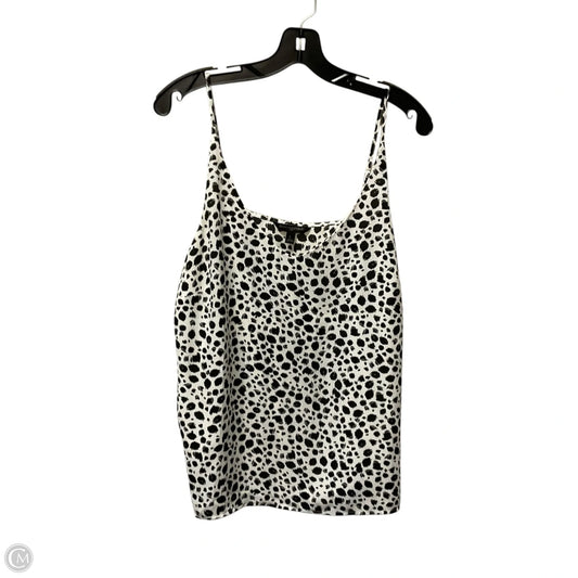 Top Sleeveless By Banana Republic In Animal Print, Size: L