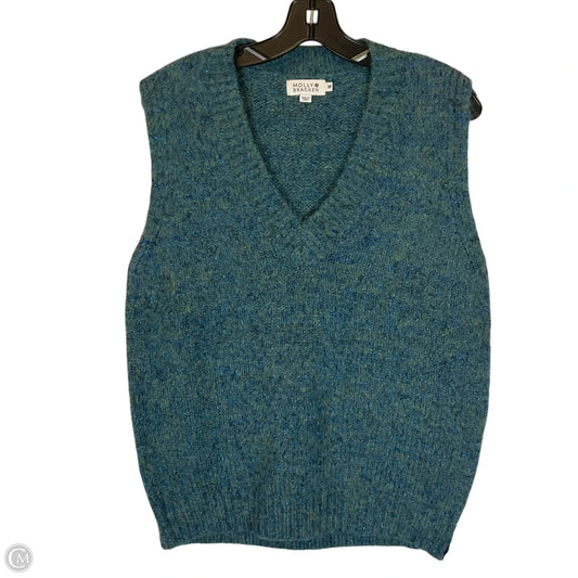 Vest Sweater By Molly Bracken In Blue, Size: M