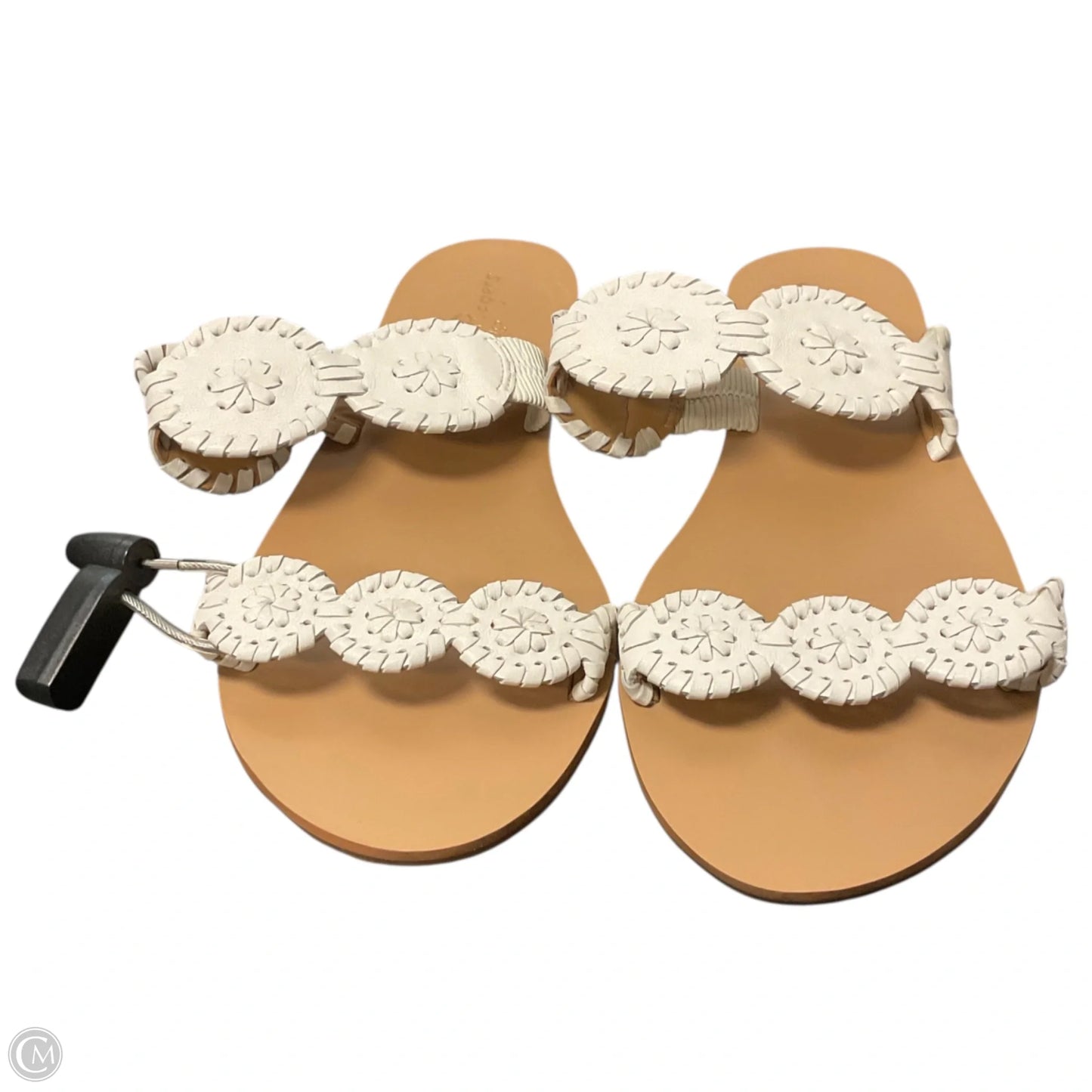 Sandals Flats By Jack Rogers In White, Size: 8