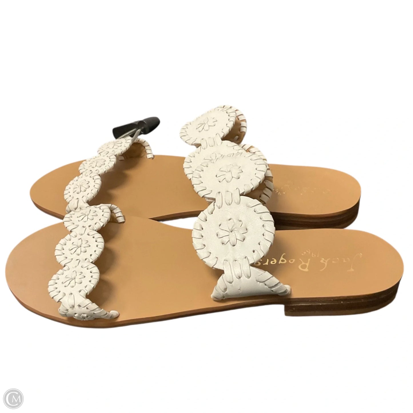 Sandals Flats By Jack Rogers In White, Size: 8