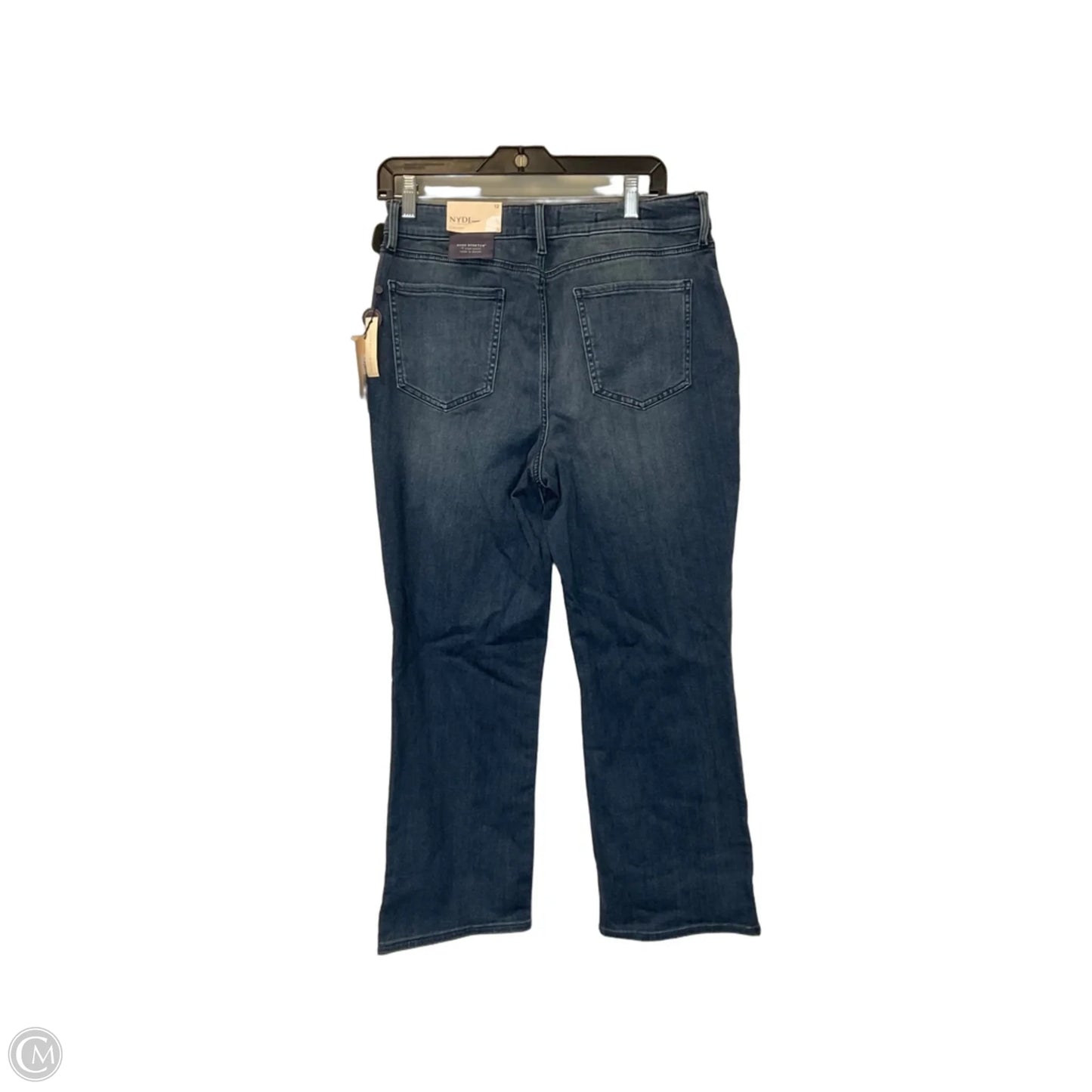 Jeans Straight By Not Your Daughters Jeans In Blue Denim, Size: 12