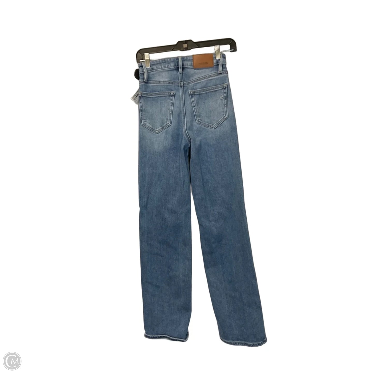 Jeans Straight By Hidden In Blue Denim, Size: 0