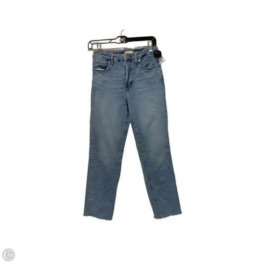 Jeans Skinny By Good American In Blue Denim, Size: 6